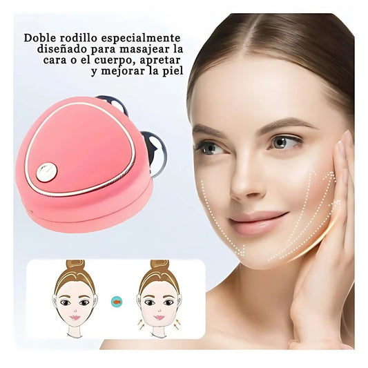 MASAJEADOR CON MICROCORRIENTE FACIAL