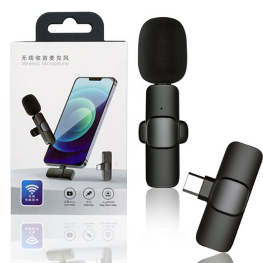 Micrófono inalámbrico con adaptador